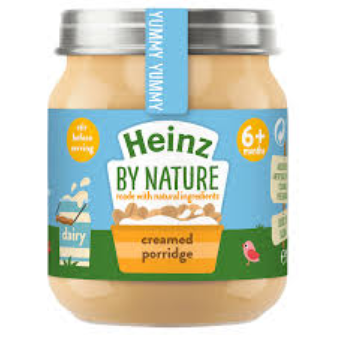 HEINZ CREAMED PORRIDGE BABY FOOD 100G